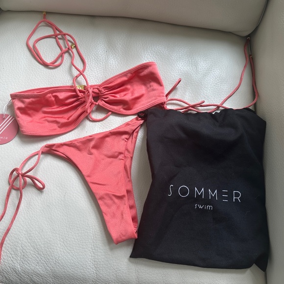 sommer swim Other - Sommer Swim SET Coral Xena NWT Small
